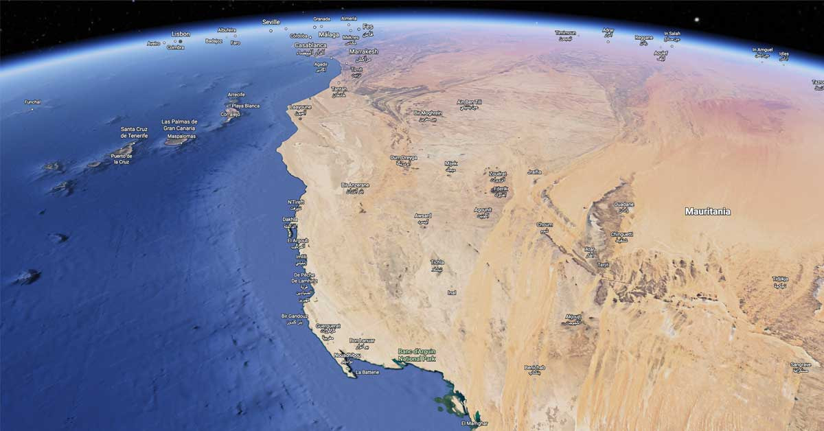 Google Earth / zajem zaslona